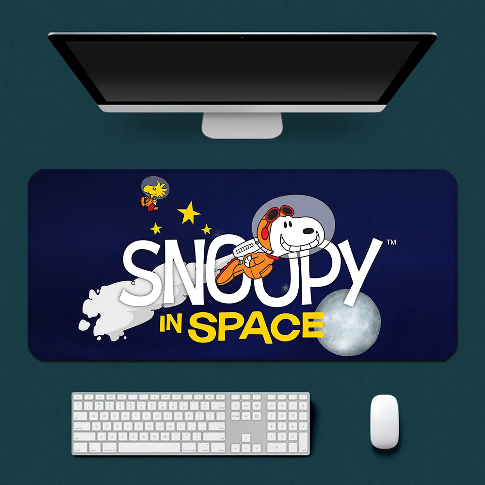 In Space Cartoon Snoopys Mousepad