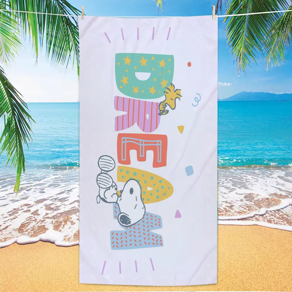 Hot Cartoon Snoopy Beach Towels