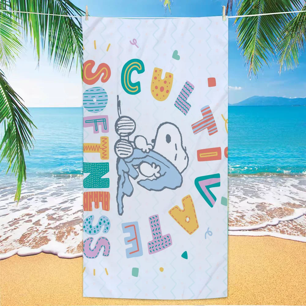 New Collection Cartoon Snoopy Beach Towels