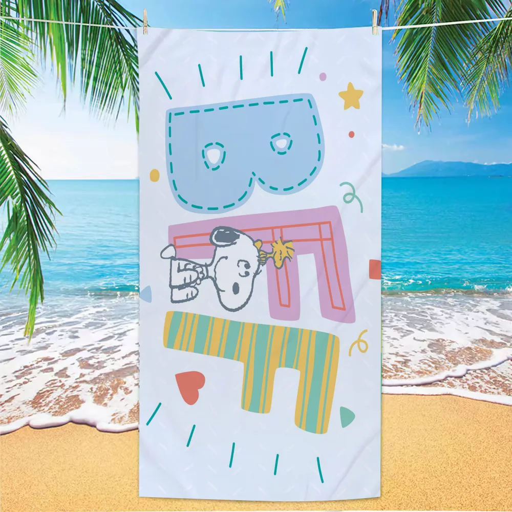 Best Selling Cartoon Snoopy Beach Towels