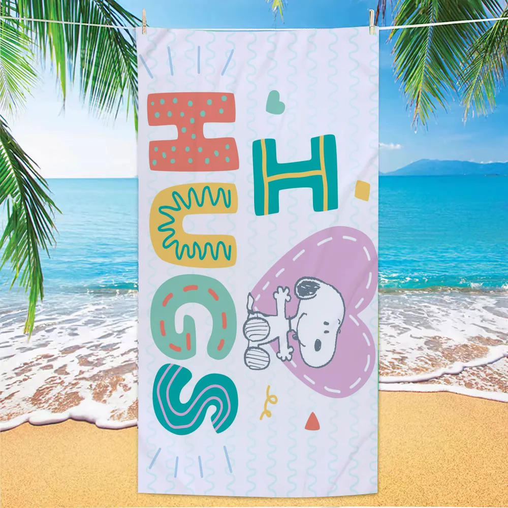 New Cartoon Snoopy Beach Towels