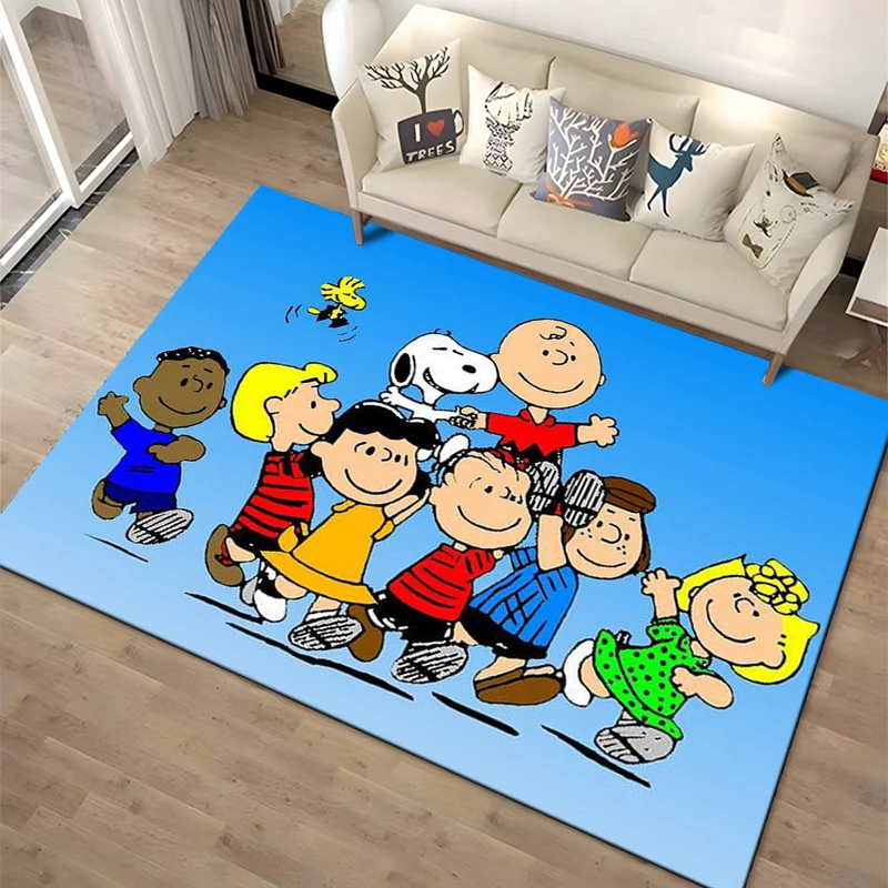 Must Have Cartoon Snoopy HD Printed Rugs