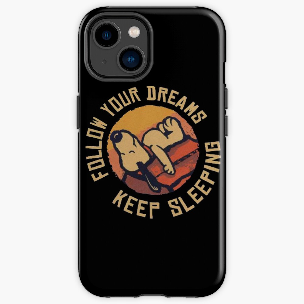 Sleeping Snoopy Iphone Case