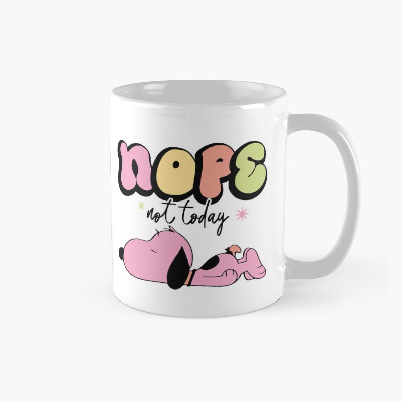 Snoopy Nope Not Today Nope Not Today Mug