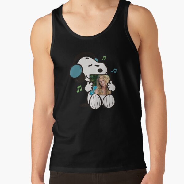 Snoopy Listening To Taylor Debut Tank Top - Image 2