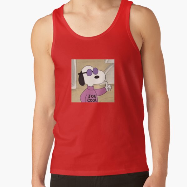 Purple Joe Cool Snoopy Tank Top - Image 5