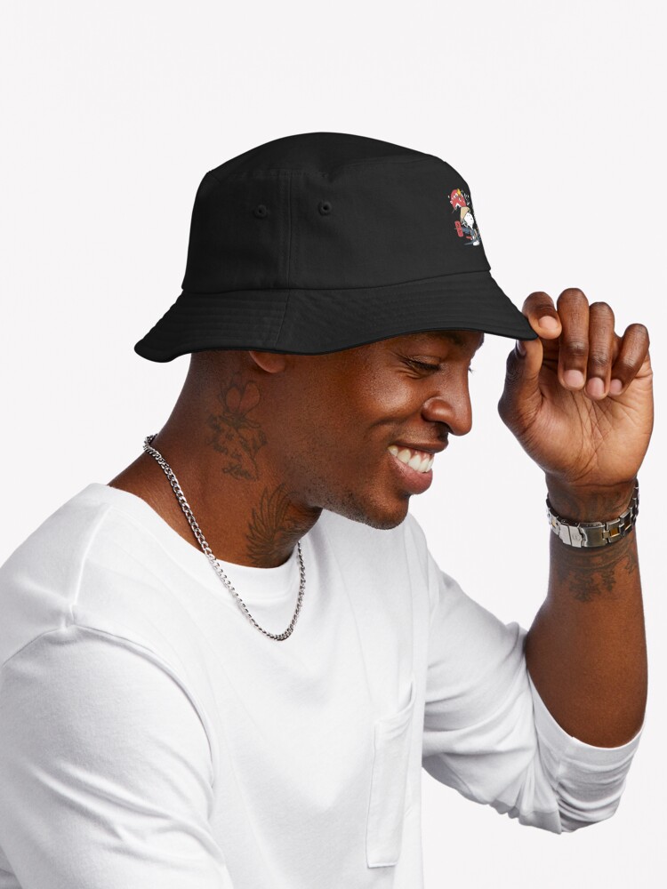 Rolling Hills Covered In Soft Grass Bucket Hat - Image 3