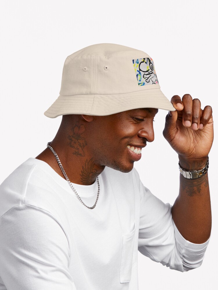 Snoopy With The Walkman Bucket Hat - Image 3