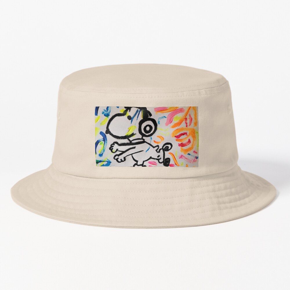Snoopy With The Walkman Bucket Hat