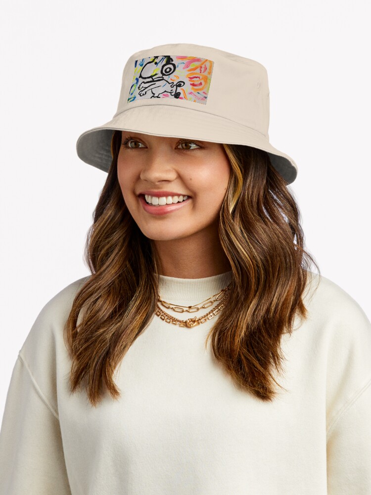 Snoopy With The Walkman Bucket Hat - Image 2