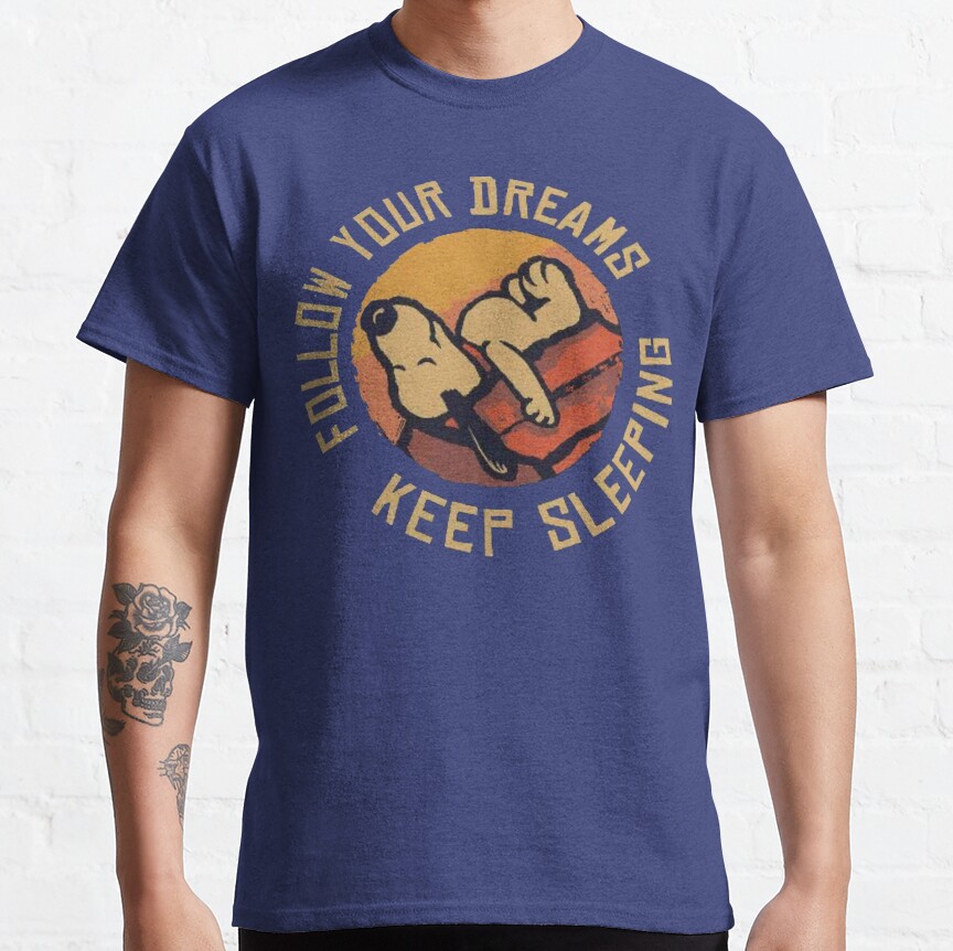 Sleeping Snoopy T-shirt - Image 5