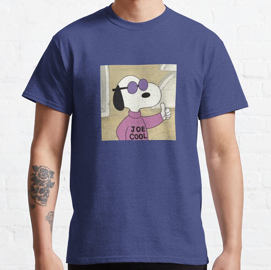 Purple Joe Cool Snoopy T-shirt - Image 6