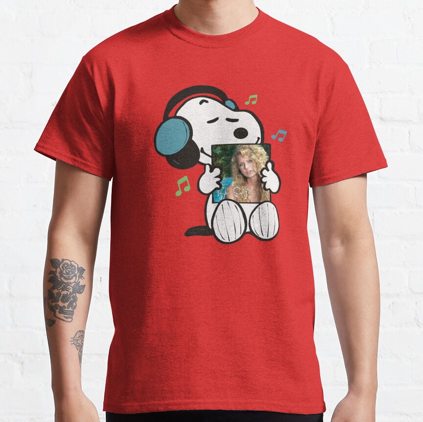 Snoopy Listening To Taylor Debut T-shirt - Image 6