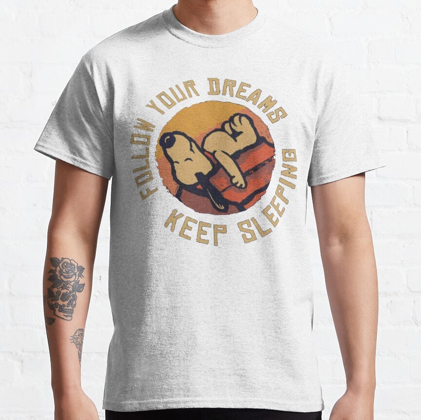 Sleeping Snoopy T-shirt - Image 2