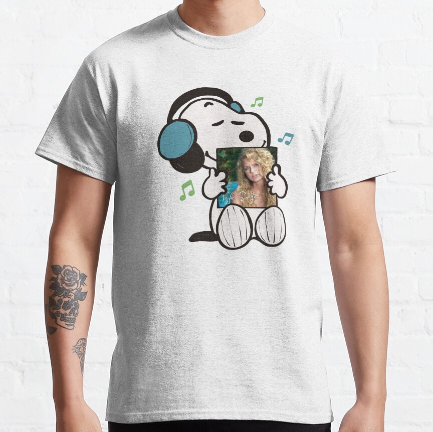 Snoopy Listening To Taylor Debut T-shirt