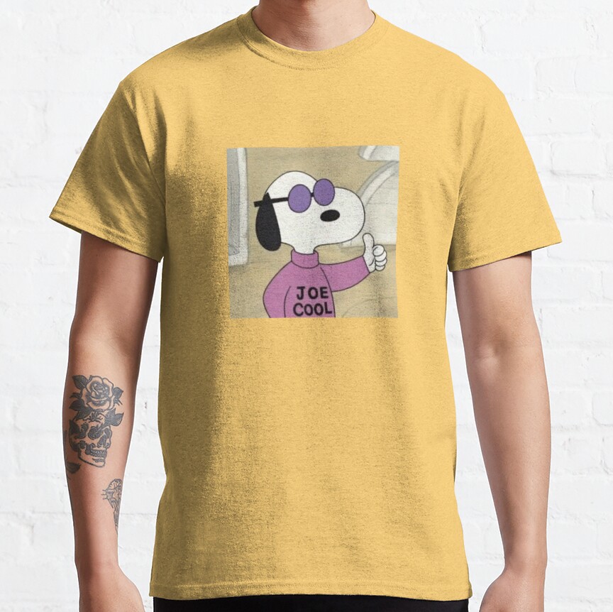 Purple Joe Cool Snoopy T-shirt - Image 7
