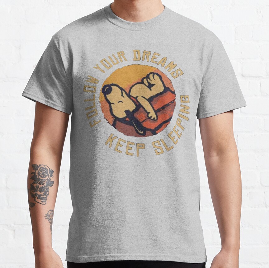 Sleeping Snoopy T-shirt - Image 4