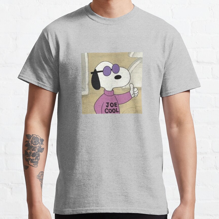 Purple Joe Cool Snoopy T-shirt - Image 5