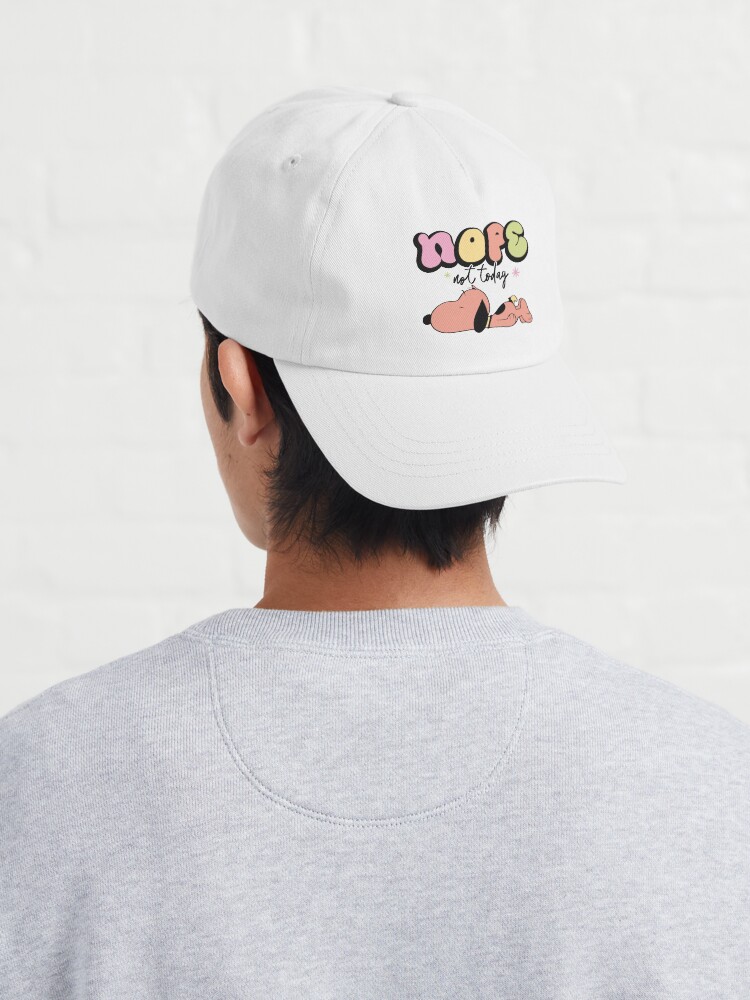Snoopy Nope Not Today Nope Not Today Cap - Image 3