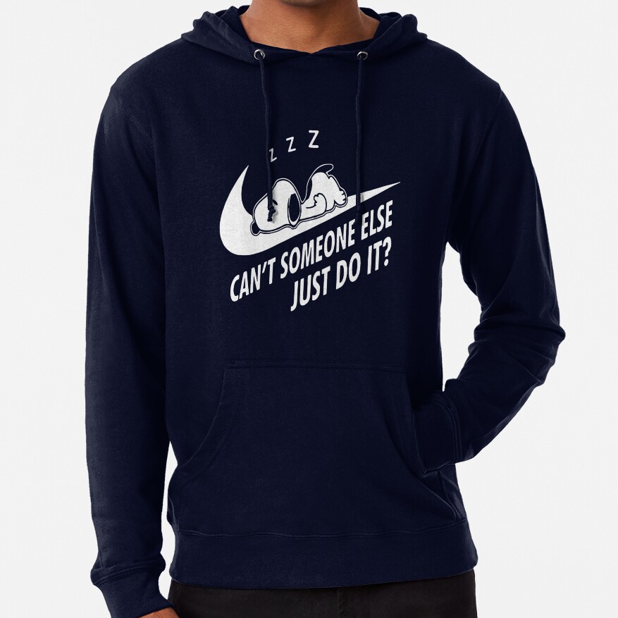 Snoopy Can T Someone Else Just Do It Hoodie - Image 6
