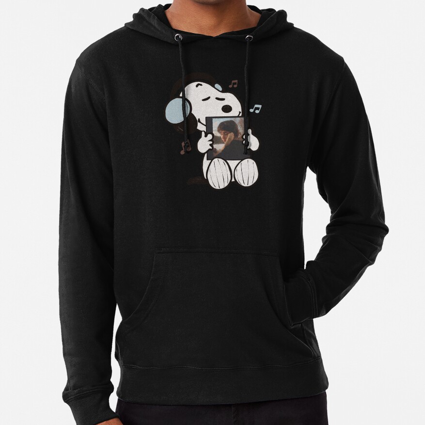 Snoopy Listening To Sling Hoodie - Image 2