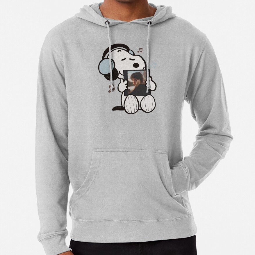 Snoopy Listening To Sling Hoodie - Image 5