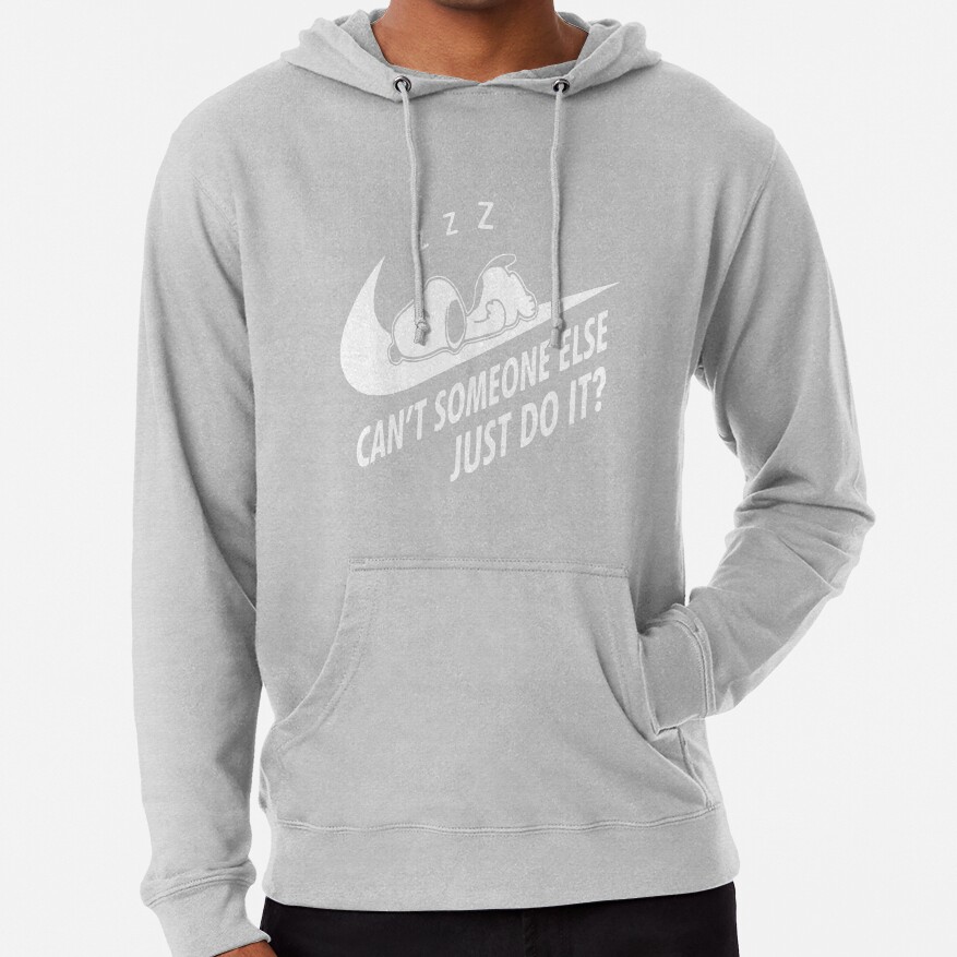 Snoopy Can T Someone Else Just Do It Hoodie - Image 5