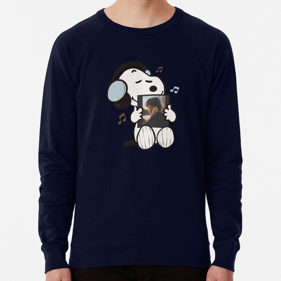 Snoopy Listening To Sling Sweatshirt - Image 6