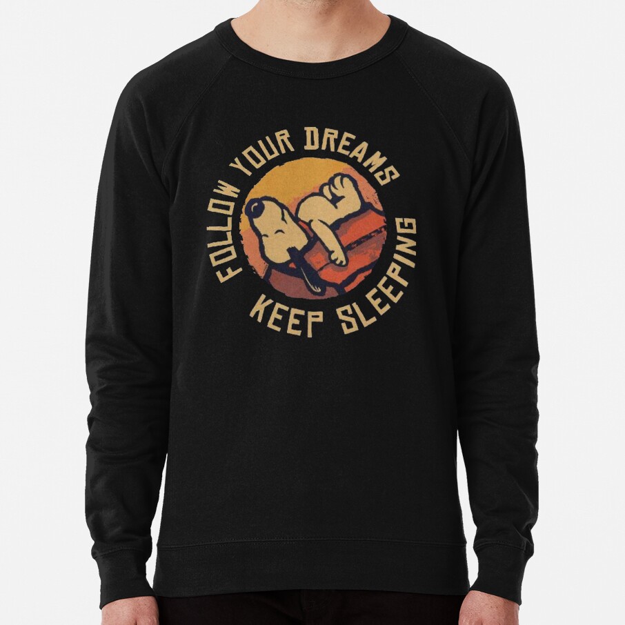 Sleeping Snoopy Sweatshirt