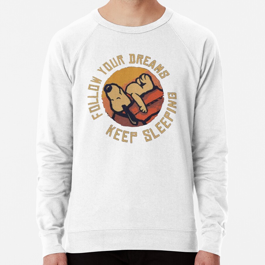 Sleeping Snoopy Sweatshirt - Image 2