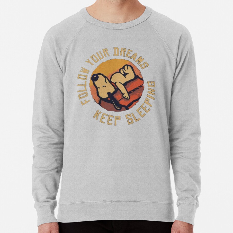 Sleeping Snoopy Sweatshirt - Image 5