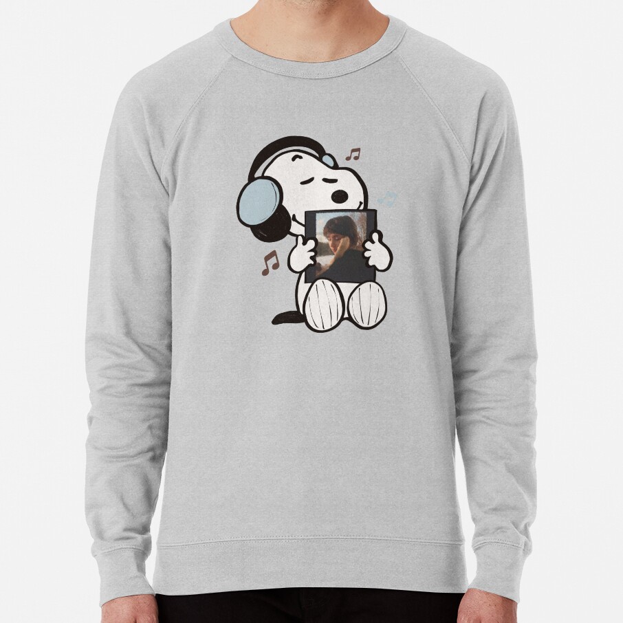 Snoopy Listening To Sling Sweatshirt - Image 5