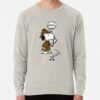 ssrcolightweight sweatshirtmensoatmeal heatherfrontsquare productx1000 bgf8f8f8 22 - Snoopy UK Shop