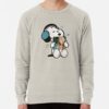 ssrcolightweight sweatshirtmensoatmeal heatherfrontsquare productx1000 bgf8f8f8 26 - Snoopy UK Shop