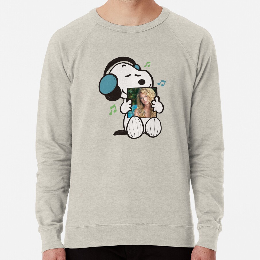 Snoopy Listening To Taylor Debut Sweatshirt - Image 4