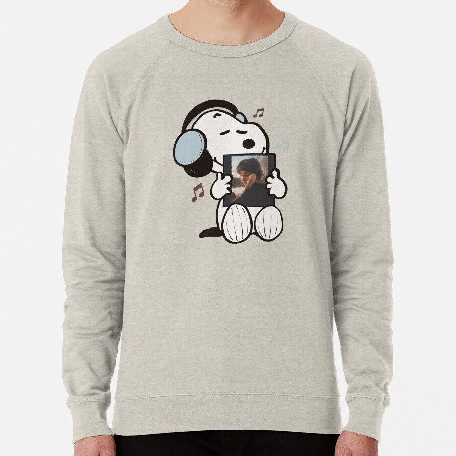 Snoopy Listening To Sling Sweatshirt - Image 4