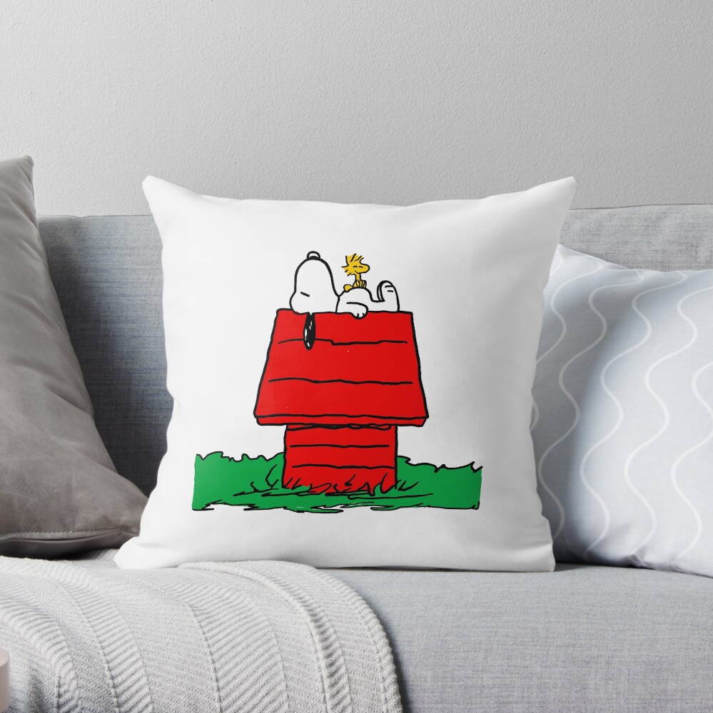 Groovy Girl With Retro Vibes Throw Pillow