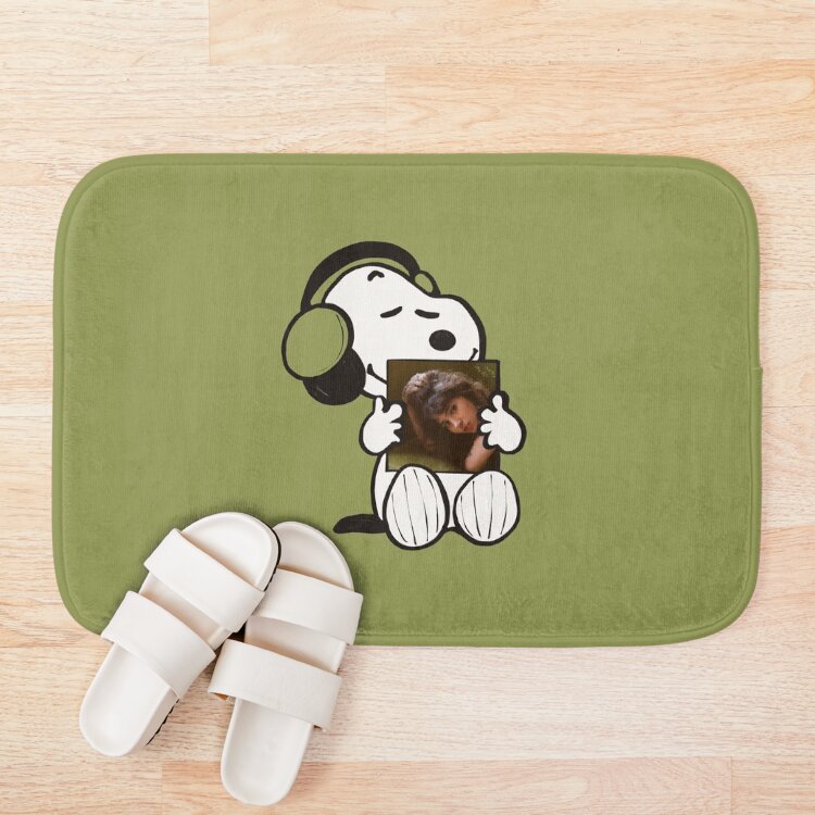 Snoopy Listening To Charm Bath Mat - Image 3