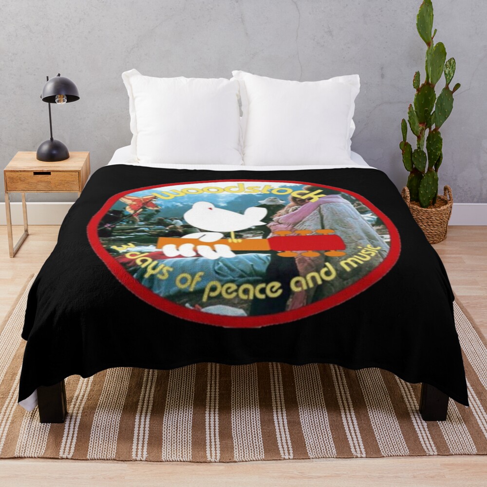 Woodstock Throw Blanket