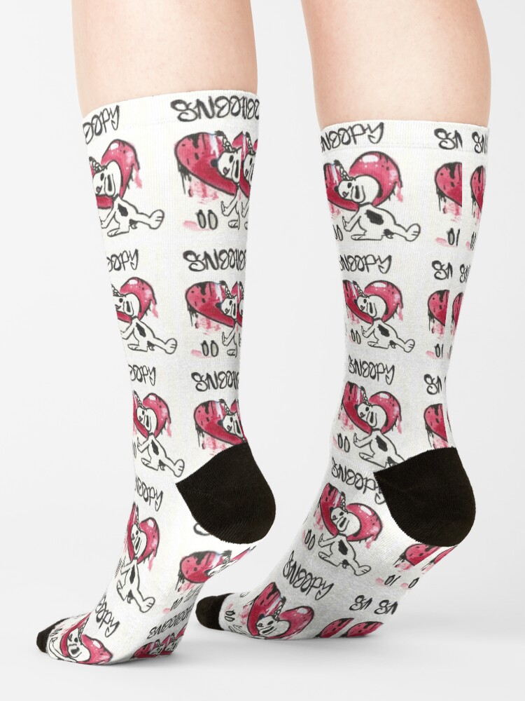 Snoopy Graffiti Socks - Image 2