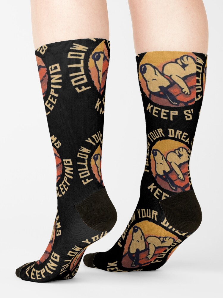 Sleeping Snoopy Socks - Image 2