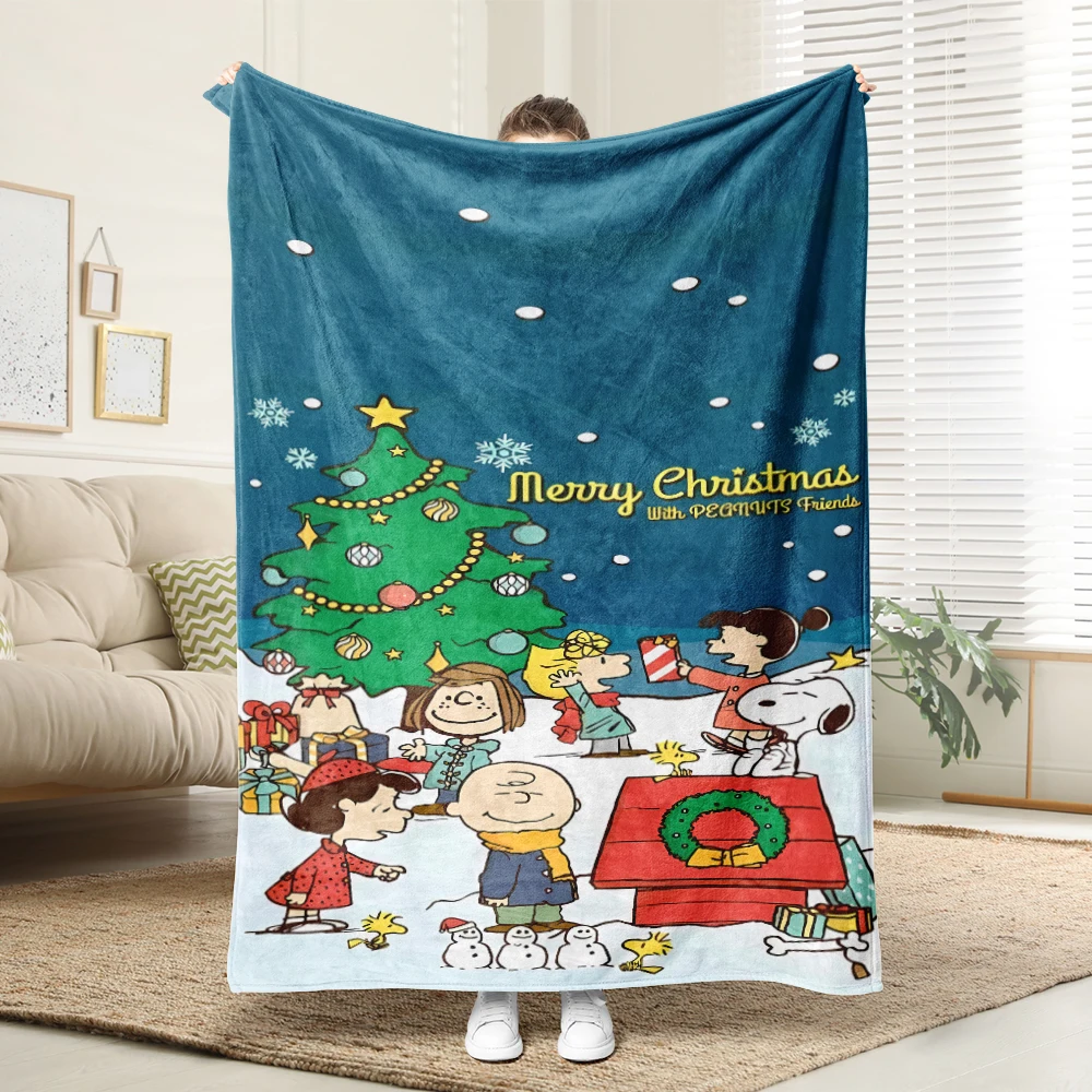 2025 Hot Item Snoopy Christmas Blanket